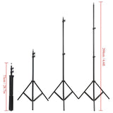 Standard 2M Light Stand Light Duty - Arahan Photo