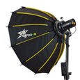 A1 Pro 12K Round Shape Quick Open 105cm SoftBox with Grid & Bag