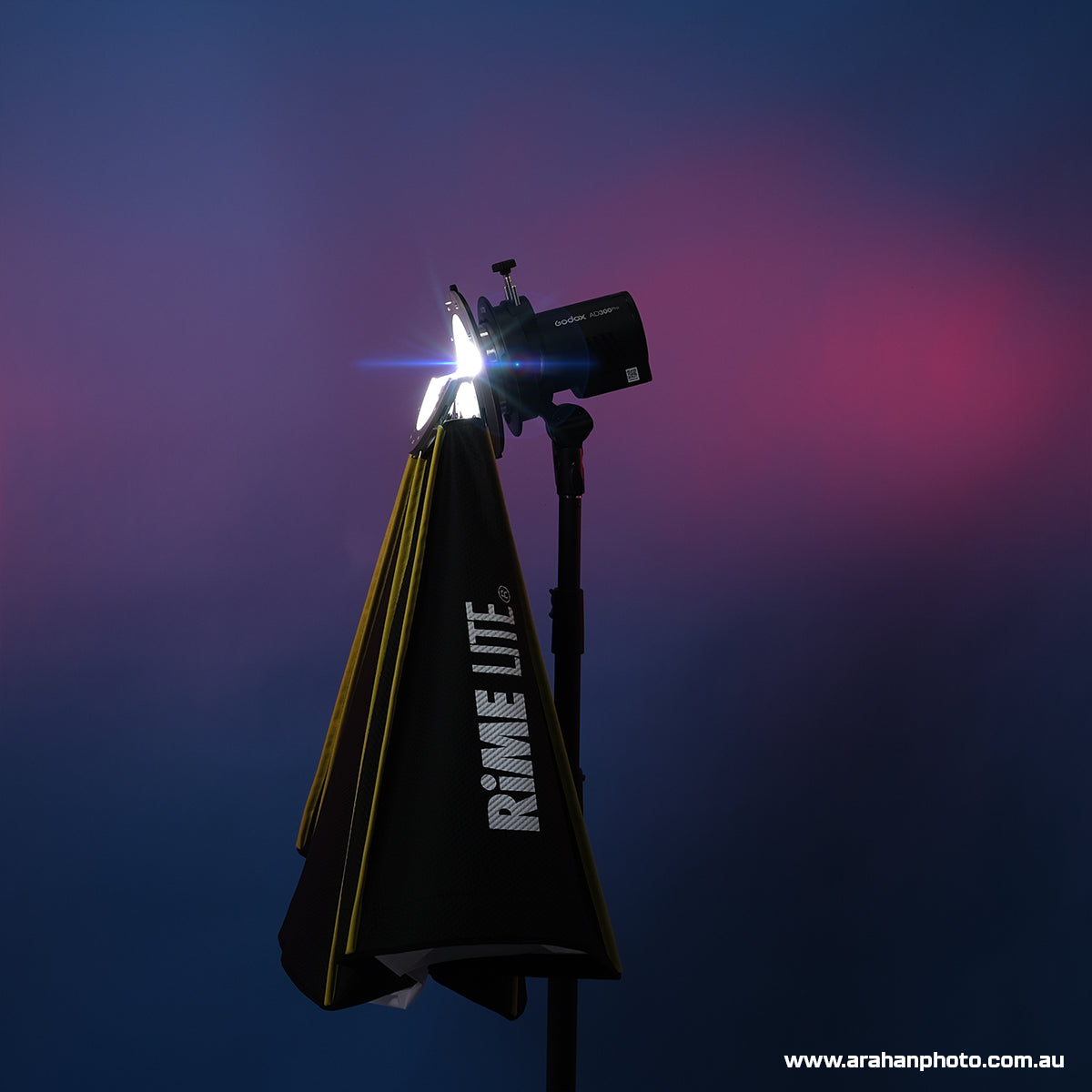 Black Friday Sale Godox AD300Pro with RimeLite OneTik 90cm SoftBox Complete Kit-Arahan Photo