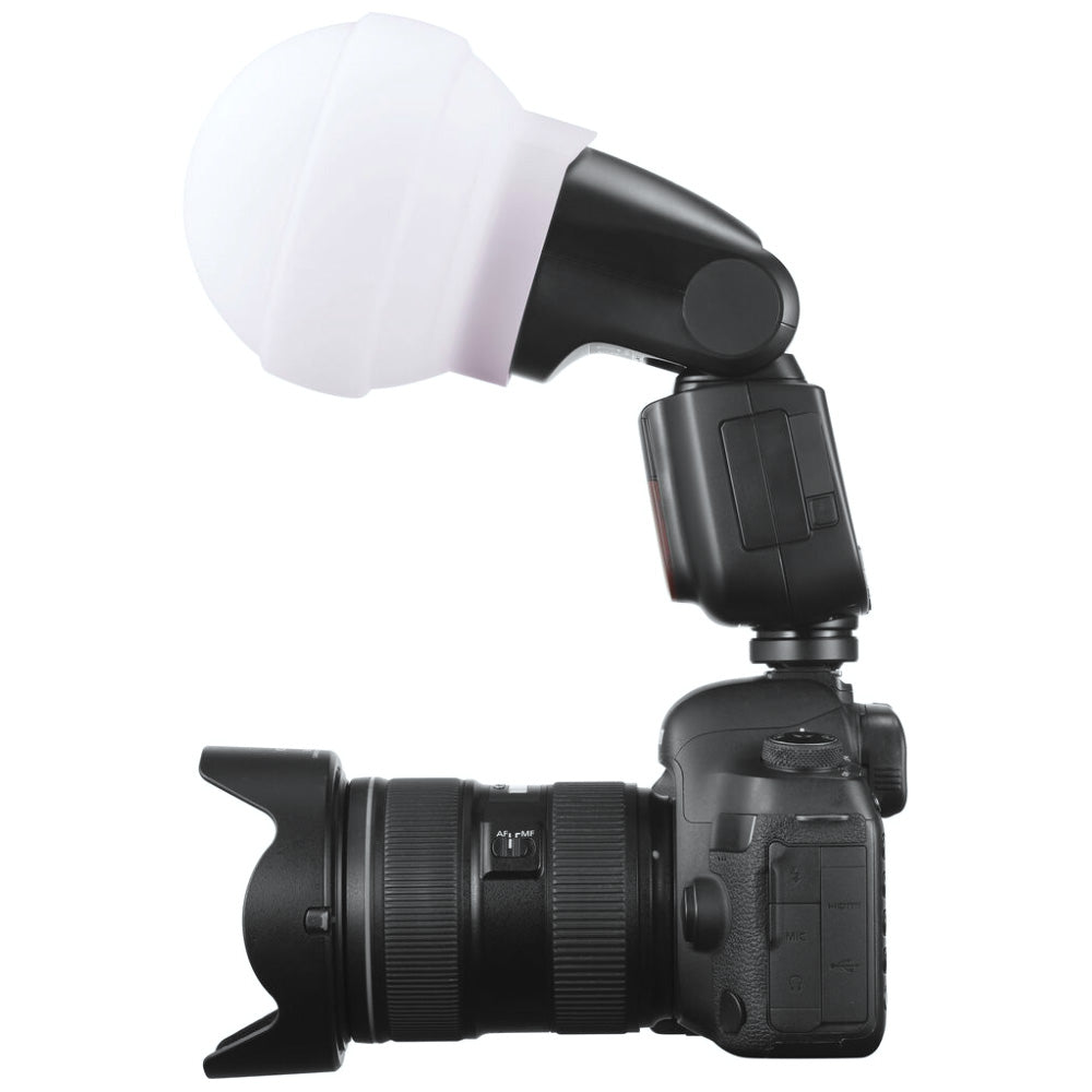 Godox V1 Flash with AK-R22 VB26A Battery - Arahan Photo
