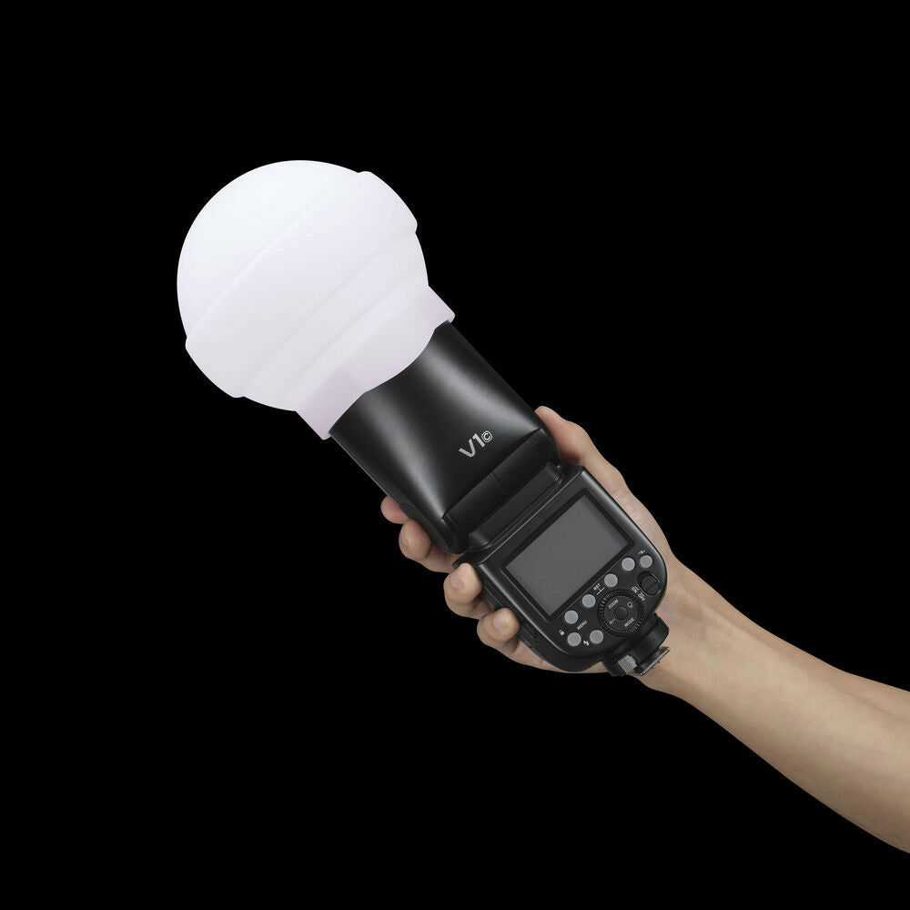 Godox V1 Flash with AK-R22 VB26A Battery - Arahan Photo
