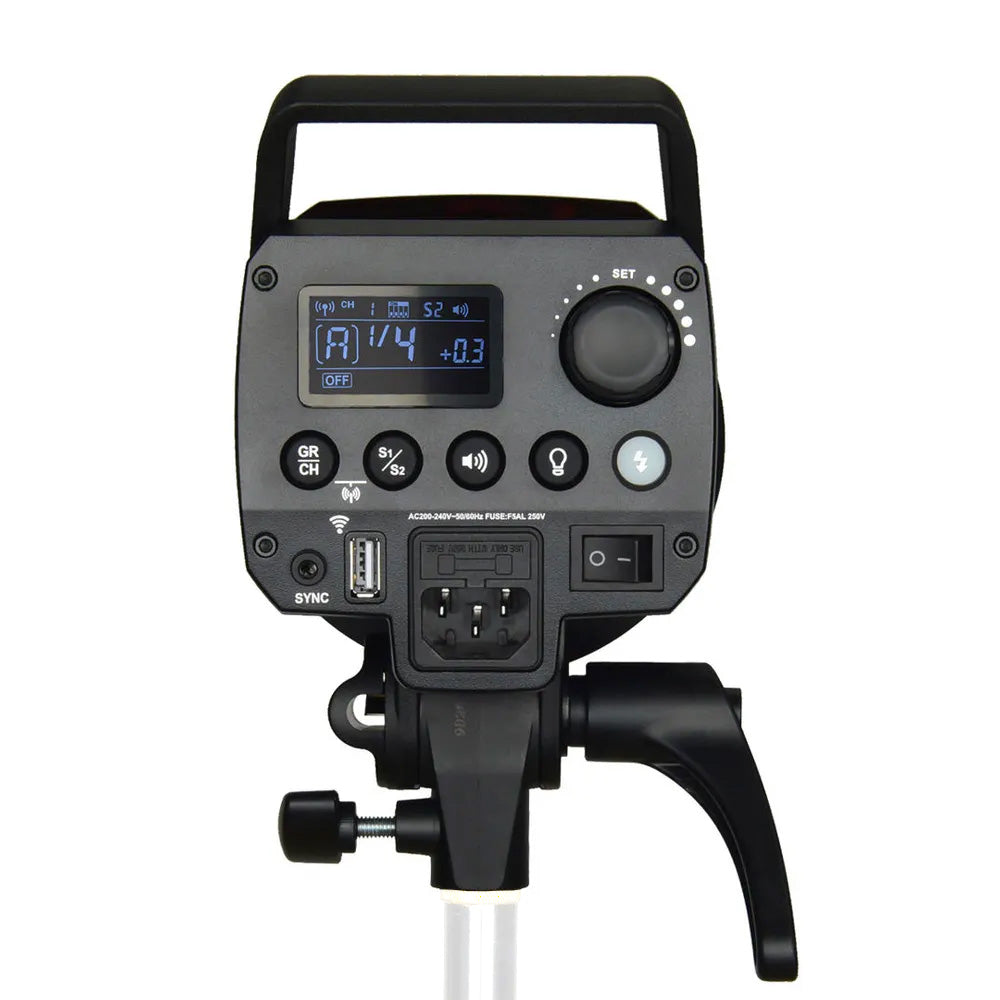 Godox MS 300-V Studio Flash 300ws with LED Modelling - Arahan Photo