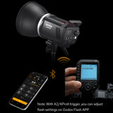 Godox MS 300-V Studio Flash 300ws with LED Modelling - Arahan Photo
