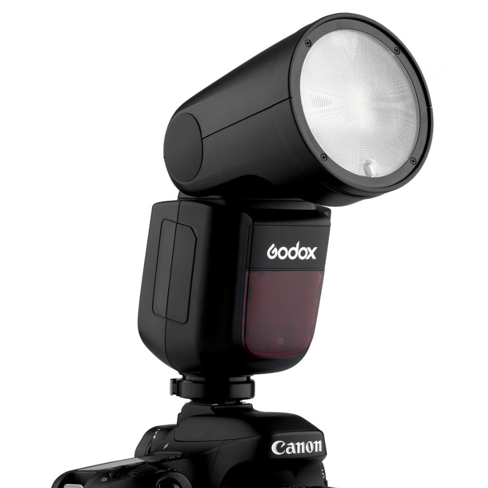 Godox V1 Flash with AK-R22 VB26A Battery - Arahan Photo