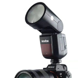 Godox V1 Flash with AK-R22 VB26A Battery - Arahan Photo