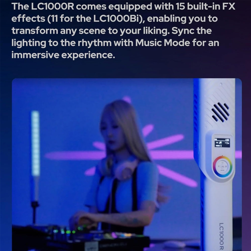 Godox LC1000R RGB LED Light Stick (22")-Arahan Photo