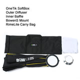 RimeLite OneTik Octa 36" 90cm SoftBox with Bowens SpeedRing Adapter-Arahan Photo