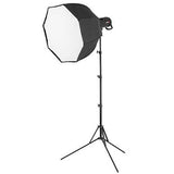 Jinbei L-2400A Reverse Fold Compact Travel Light Stand - Arahan Photo