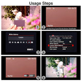Gray Card White Balance Card 18% Gray Custom White Balance Card for Photo and Video