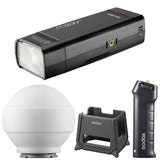 Godox Witstro AD200Pro with Godox Dome Diffuser Kit