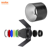 Godox (AD-R9 + BD-08) Bowens Mount Barndoor Reflector Kit