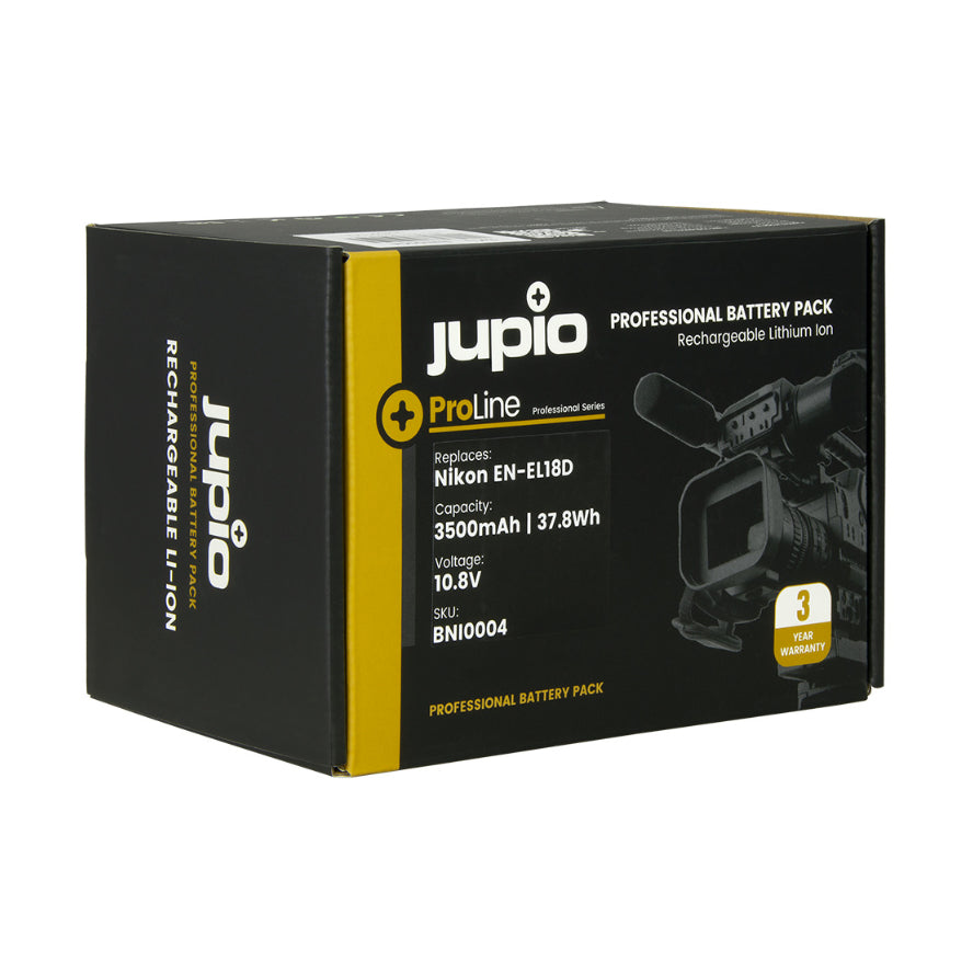 Jupio Nikon ProLine EN-EL18D 10.8V 3500mAh Camera Battery