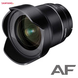 Samyang 14mm F2.8 Auto Focus Sony FE Full Frame Camera Lens