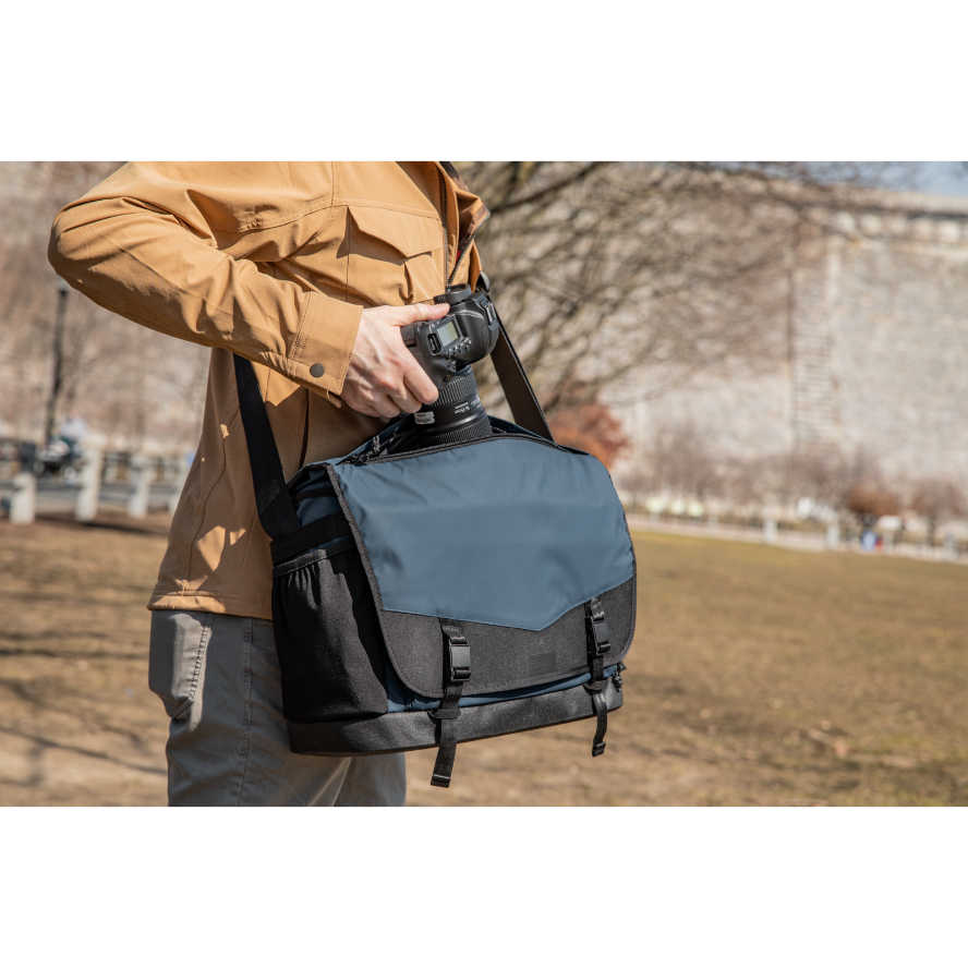 Tenba DNA 16 DSLR Messenger Bag - Blue