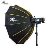 A1Pro 12K Round Shape Quick Open 105cm SoftBox with Grid & Bag (Bowens)