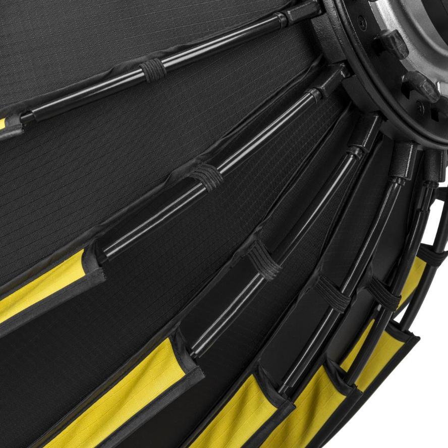 A1Pro 18K Quick Open 90cm Prime Parabolic SoftBox with Grid (Bowens) - Arahan Photo