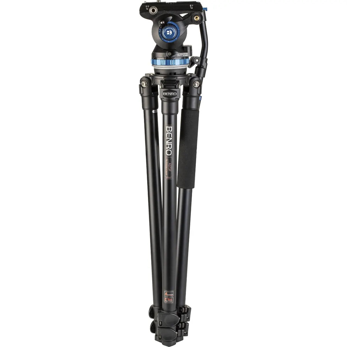 Benro Aluminum Single-Tube Tripod with S8 Pro Fluid Video Head
