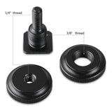 Camera Flash Hot Shoe Adapter 1/4 Double Lock up and down Screw - Arahan Photo