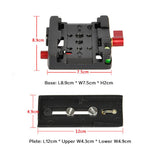 Commlite CS-QP01 Video Quick Release Plate System(Manfrotto 577/501 compatible) - Arahan Photo