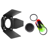 Godox BD-08 Barndoor, Color Gel & Grid for AD400Pro & AD300Pro - Arahan Photo