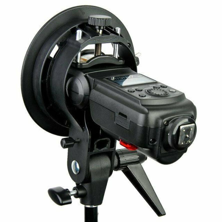 Godox S-Bracket SpeedLite,Umbrella and Bowens Speed Ring Holder - Arahan Photo