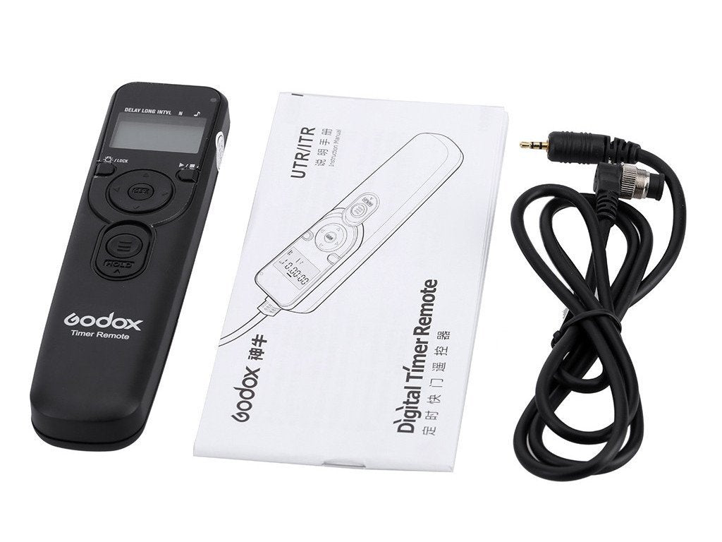 Godox UTR-N1 LCD Timer Remote for Nikon - Arahan Photo