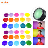 Godox V-11C Creative Color Gel Set for Godox AK-R1