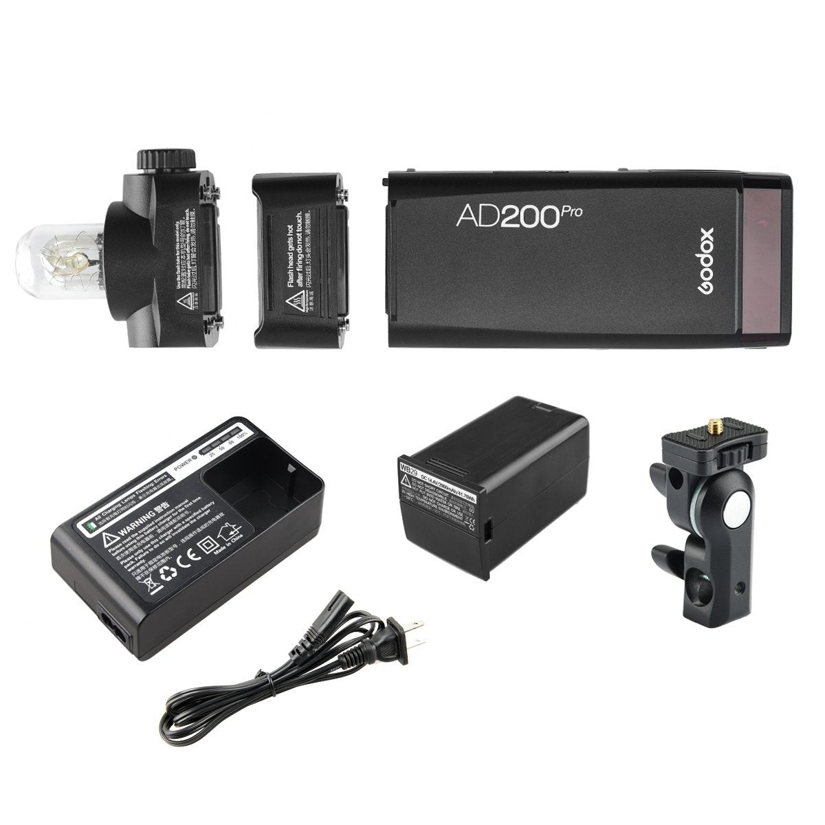 Godox Witstro AD200Pro TTL HSS 1/8000s Li-on Battery Flash - Arahan Photo