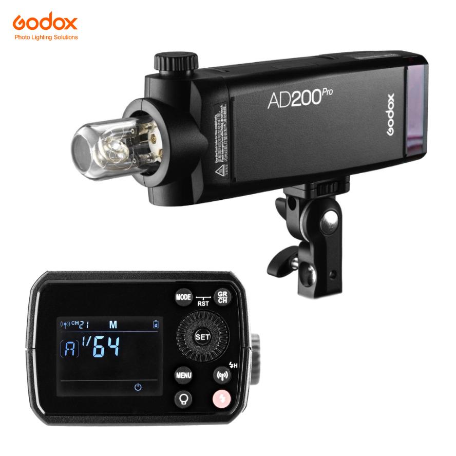 Godox Witstro AD200Pro TTL HSS 1/8000s Li-on Battery Flash - Arahan Photo