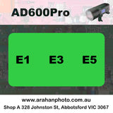 Godox AD600Pro E1 E3 E5 Error Repair Service