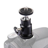 Mini Ball Head Hot Shoe Light Stand Adapter - Arahan Photo