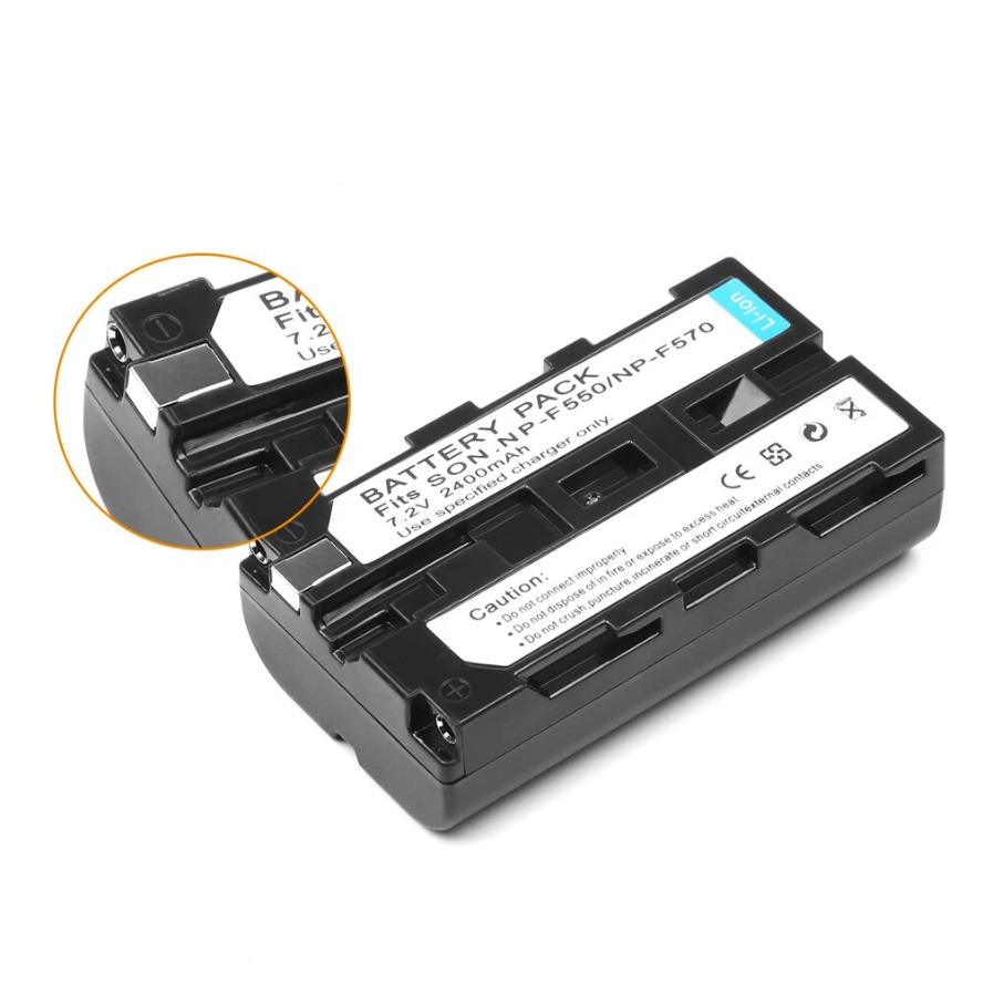 NP-F550/F570 OEM Battery - Arahan Photo