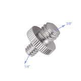 Screw adapter male 1/4" and male 3/8" - Arahan Photo