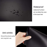 Selens 100x200cm Black Photo Video PVC Matte Backdrop - Arahan Photo