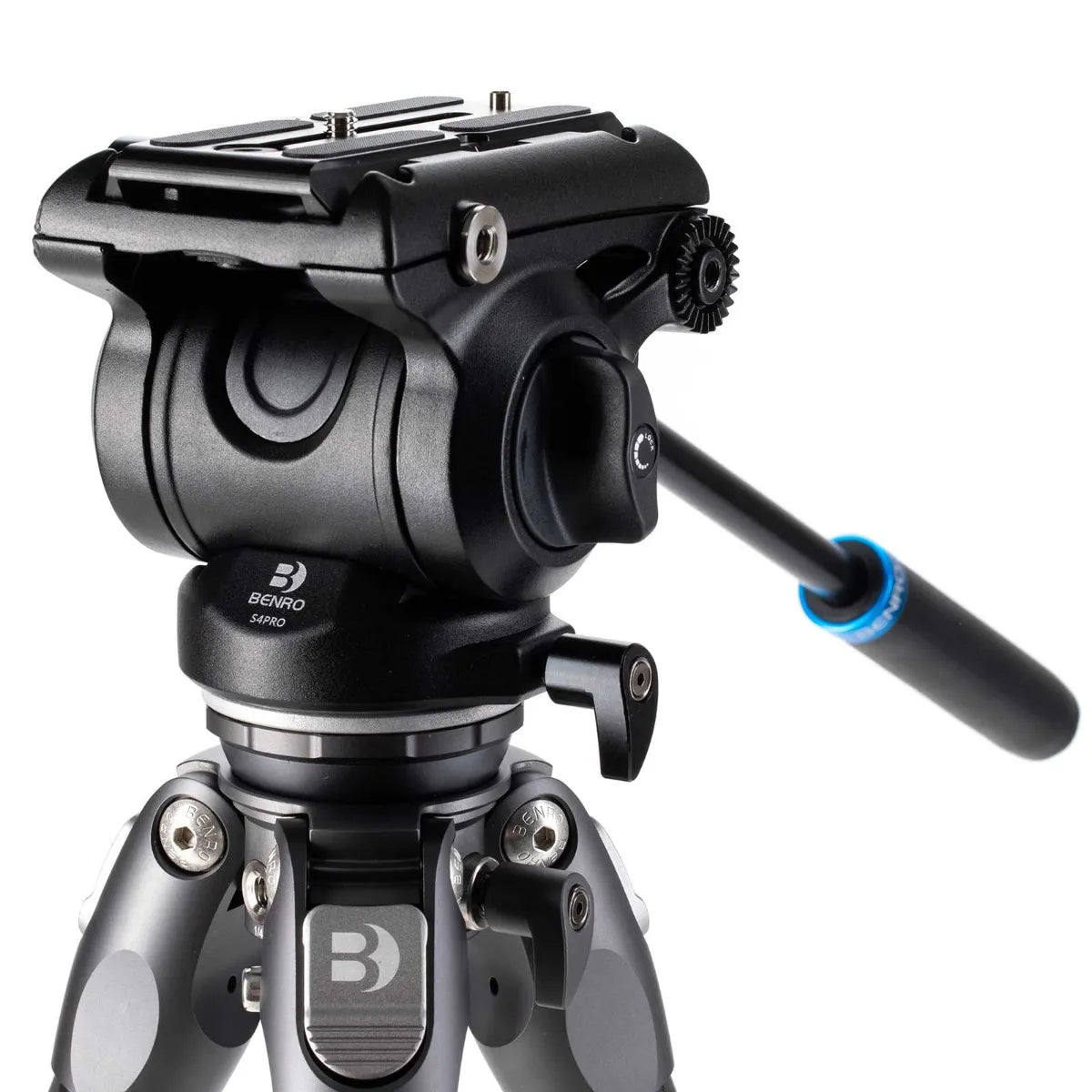 Benro Tortoise 34C Carbon Fiber 3 Series Tripod System with S4Pro Video Head