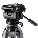 Benro Tortoise 34C Carbon Fiber 3 Series Tripod System with S4Pro Video Head