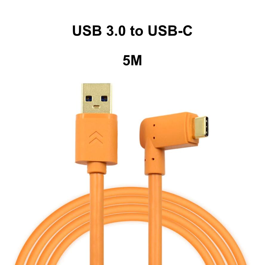 USB-3 to USB-C 5M Tethering Cable - Arahan Photo