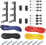 Photography 4 Roller Wall Mounting Manual Background Support System a