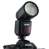 Godox V1 Round Head Flash for Nikon- Arahan Photo
