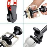 Photography 4 Roller Wall Mounting Support System