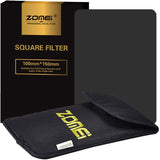 ZOMEI 150*100MM Square filter  ND8  for Cokin Z and Lee 100mm filter holder