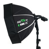 RimeLite Fabric Light Cut for OneTik 24" 60cm SpeedLite SoftBox-Arahan Photo