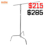 Godox 270CS C-Stand with Arm, Grip Head & Removable Turtle Base