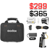 Godox ML60II Bi-Colour LED Light Kit With AK-B01