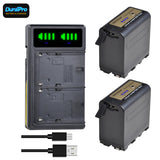 V-Mount Battery Adapter Plate with DuraPro 2 Battery and LED Dual Charger Complete Kit