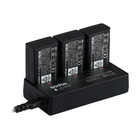 Godox VC-26T Multi-Battery Charger for V1