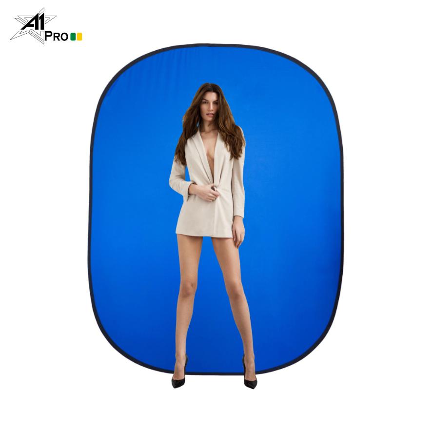 A1Pro 1.5x2M Reversible Collapsible Pop Up Muslin Backdrop - Arahan Photo