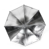 Generic 83cm Silver Reflective Umbrella - Arahan Photo