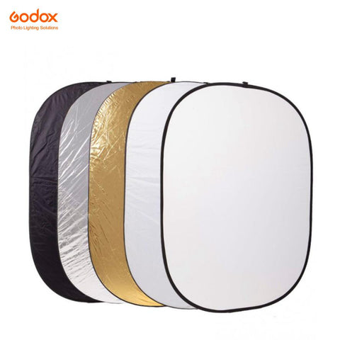 Godox 5 in 1 Collapsible Reflector 80 x 120 cm - Arahan Photo
