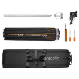 Godox Parabolic 158 SoftBox+Focusing Reflector Complete System Kit 158cm(59.1") - Arahan Photo